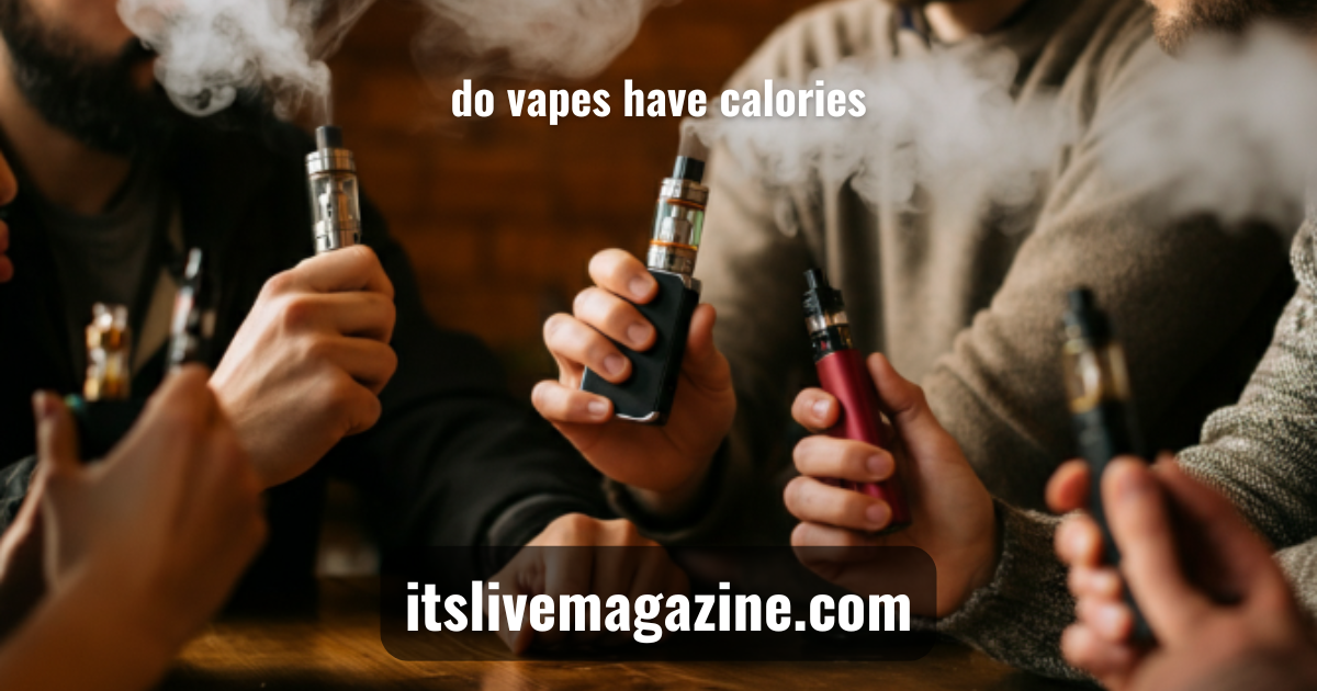 Do Vapes Have Calories